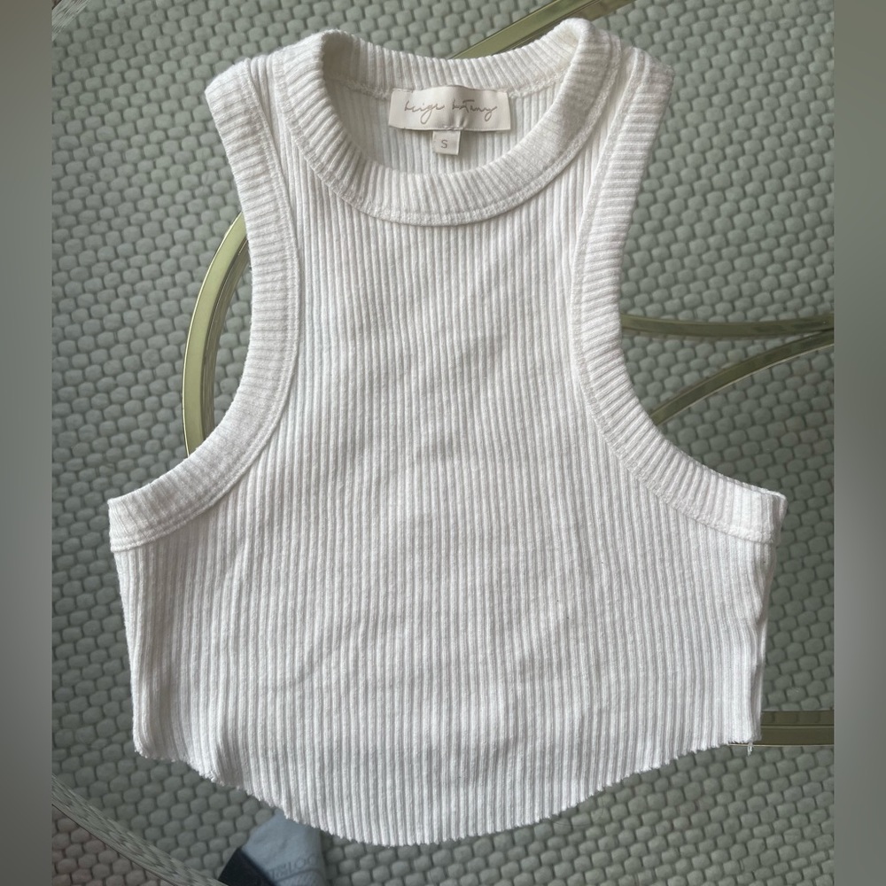 White tank top